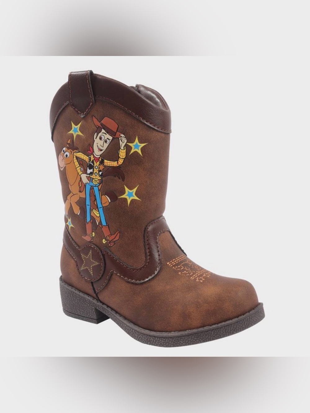 Toddler Toy Story Boots - Brown 11T
Woody Western Zipper Round Toe
New in Box